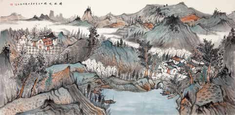 第四届“芰荷玄同·中国女画家协会庆祝建党103周年作品大展”（五）